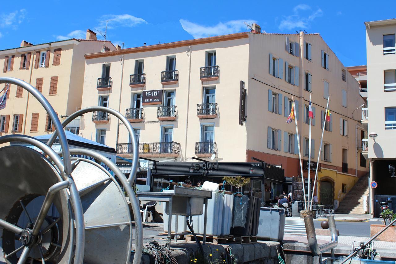 Hotel Sur Le Quai Port Vendres Exteriör bild